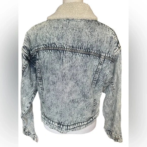 Acid Washed Denim Jacket - Picture 2 of 5